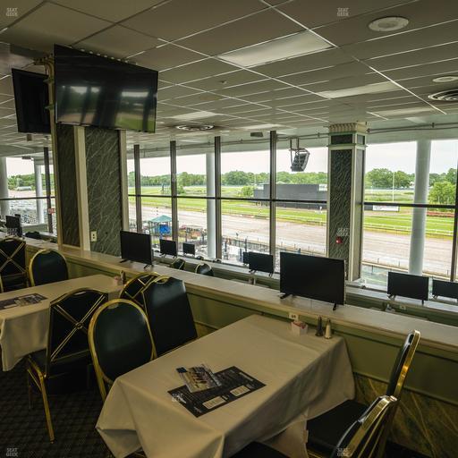Monmouth Park - Section Dining Club Table 73 Seat View