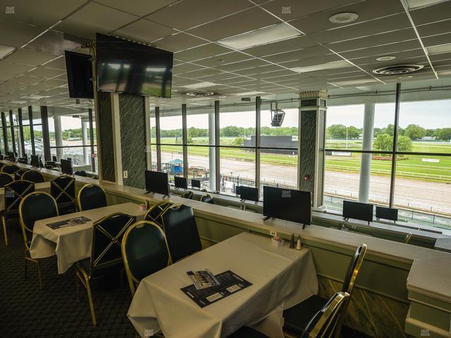 Monmouth Park - Section Dining Club Table 73 Seat View