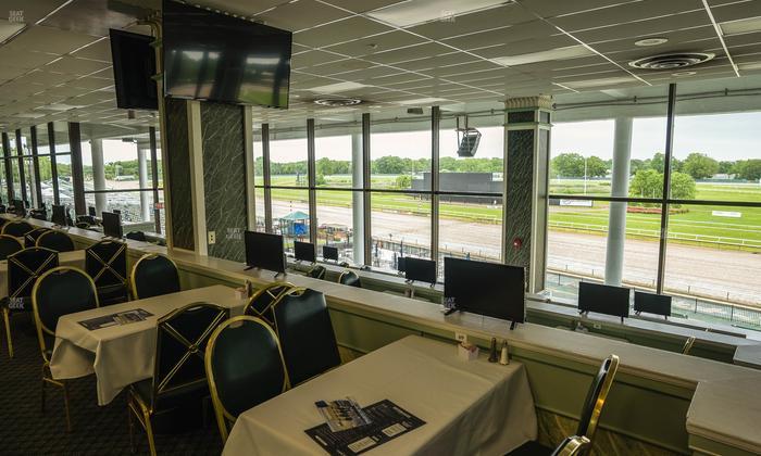 Monmouth Park - Section Dining Club Table 73 Seat View