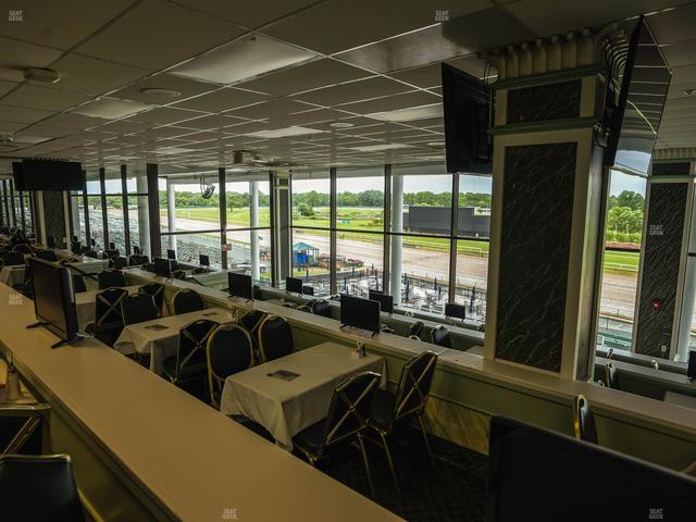 Monmouth Park - Section Dining Club Table 74 Seat View