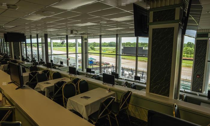 Monmouth Park - Section Dining Club Table 74 Seat View