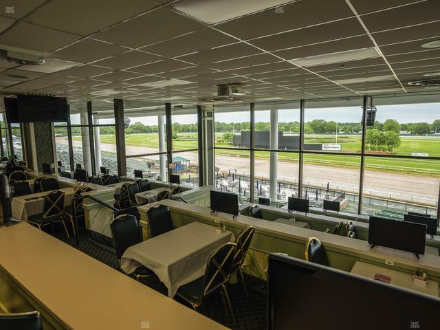 Monmouth Park - Section Dining Club Table 76 Seat View