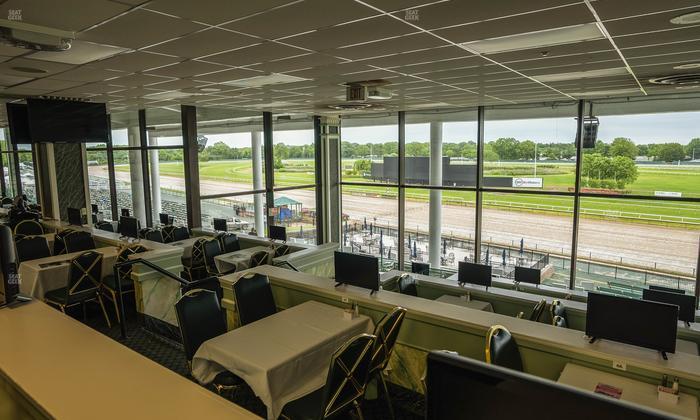 Monmouth Park - Section Dining Club Table 76 Seat View