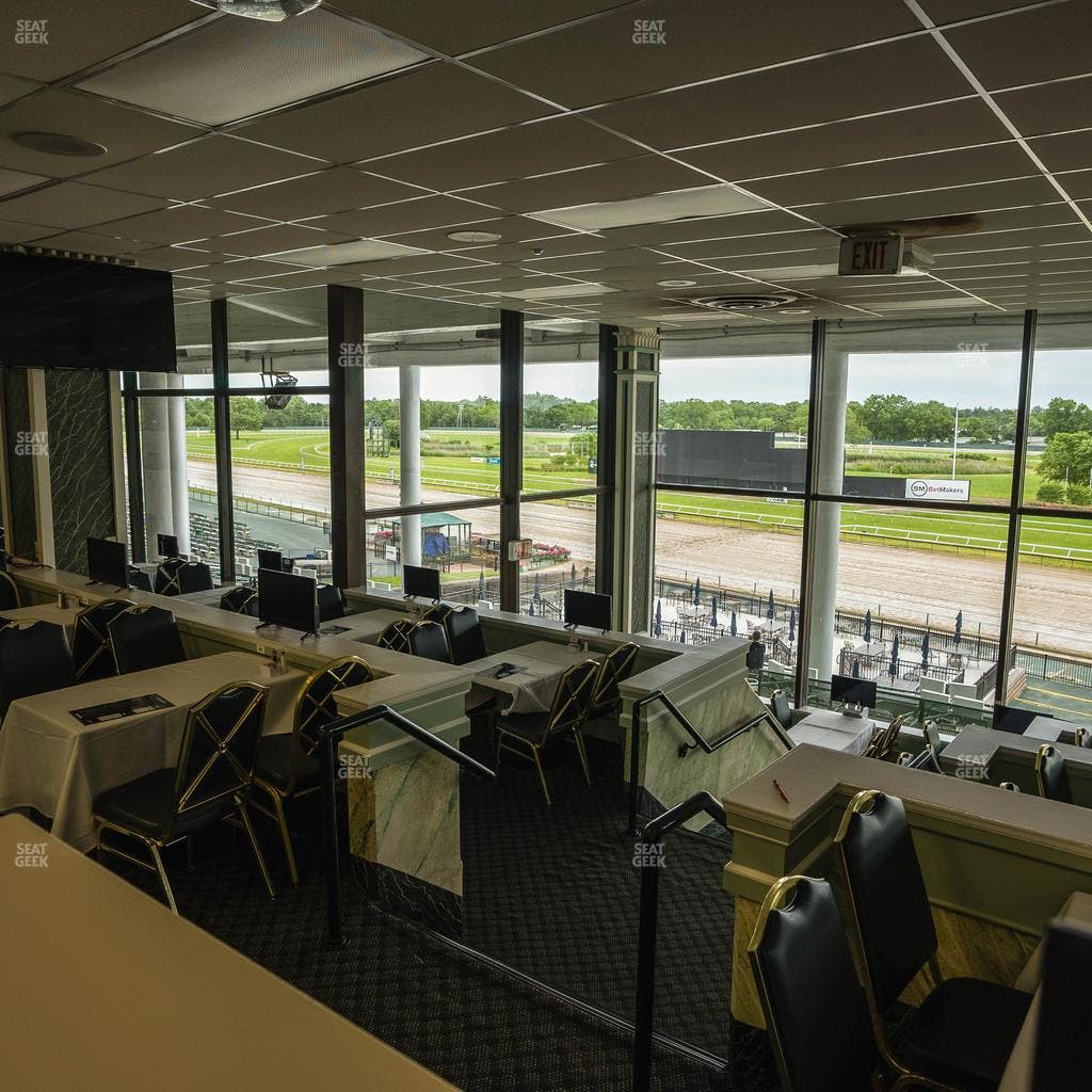 Monmouth Park - Section Dining Club Table 77 Seat View