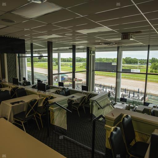 Monmouth Park - Section Dining Club Table 77 Seat View