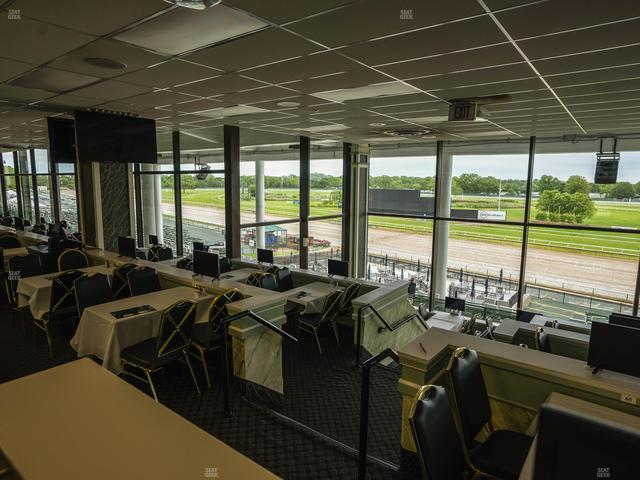 Monmouth Park - Section Dining Club Table 77 Seat View