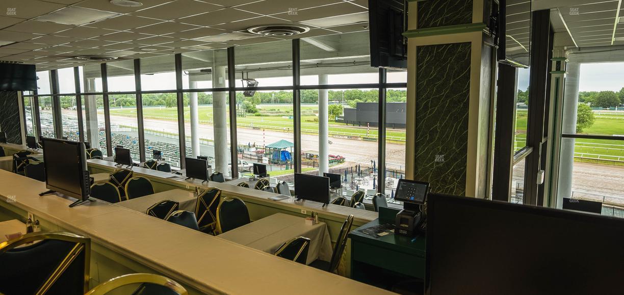 Monmouth Park - Section Dining Club Table 79 Seat View