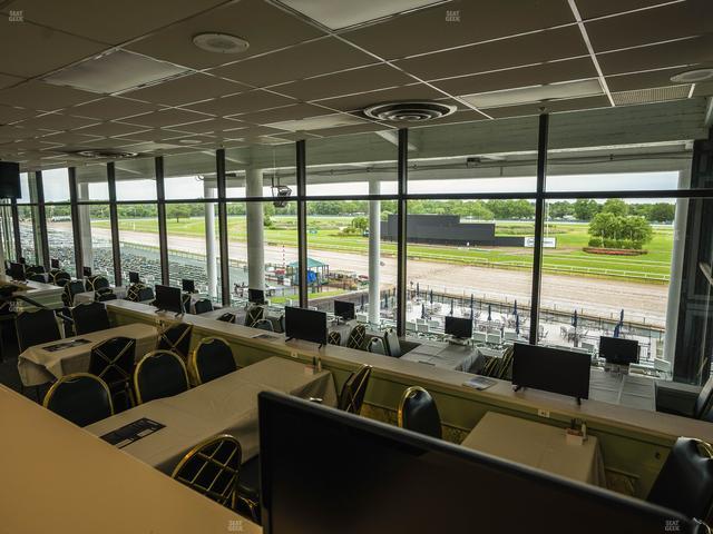 Monmouth Park - Section Dining Club Table 80 Seat View