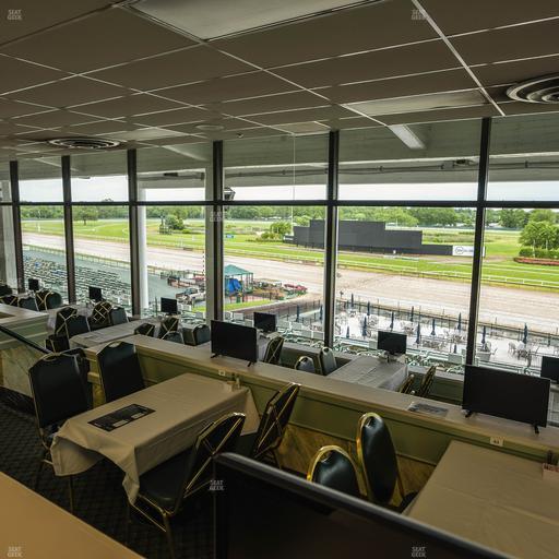 Monmouth Park - Section Dining Club Table 81 Seat View
