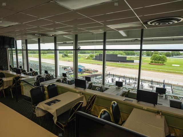Monmouth Park - Section Dining Club Table 81 Seat View