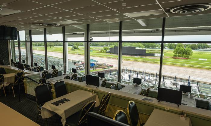 Monmouth Park - Section Dining Club Table 81 Seat View