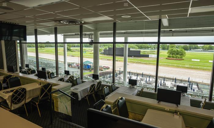 Monmouth Park - Section Dining Club Table 82 Seat View