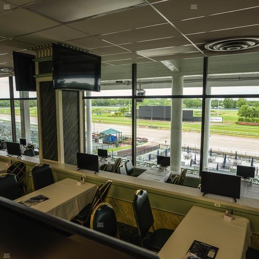 Monmouth Park - Section Dining Club Table 83 Seat View