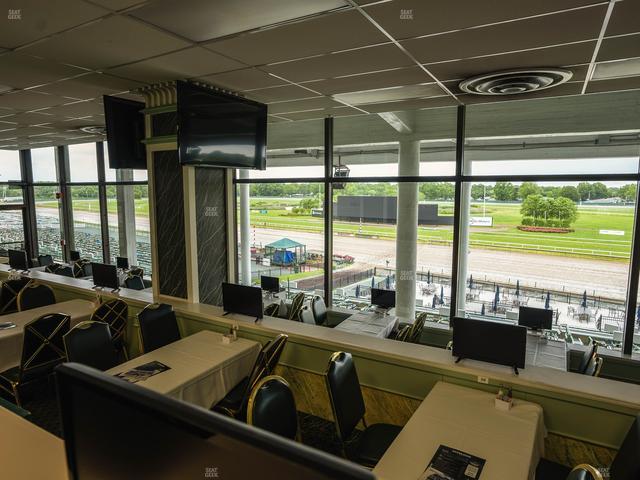 Monmouth Park - Section Dining Club Table 83 Seat View