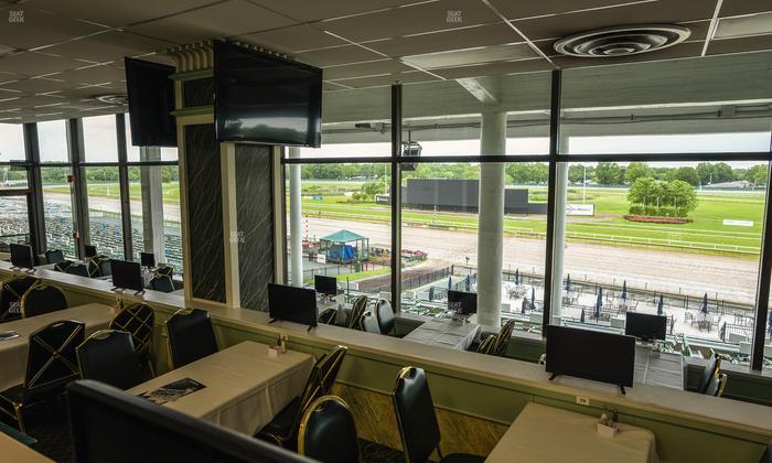 Monmouth Park - Section Dining Club Table 83 Seat View