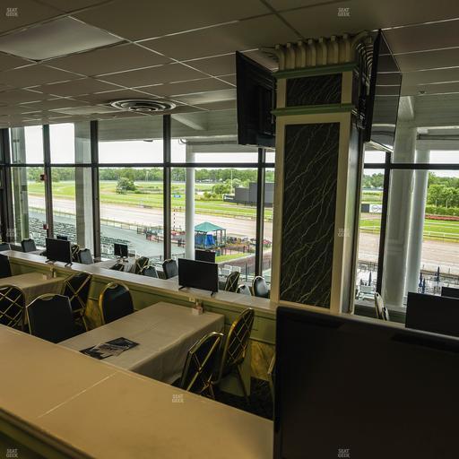 Monmouth Park - Section Dining Club Table 84 Seat View