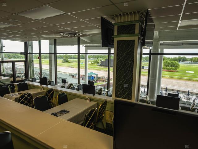 Monmouth Park - Section Dining Club Table 84 Seat View