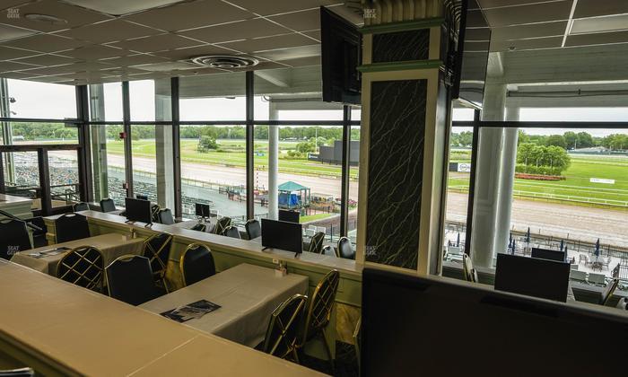 Monmouth Park - Section Dining Club Table 84 Seat View
