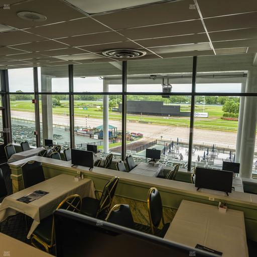 Monmouth Park - Section Dining Club Table 85 Seat View