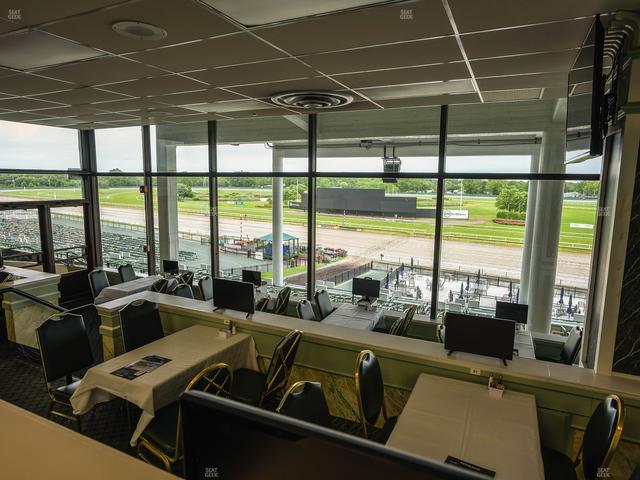 Monmouth Park - Section Dining Club Table 85 Seat View
