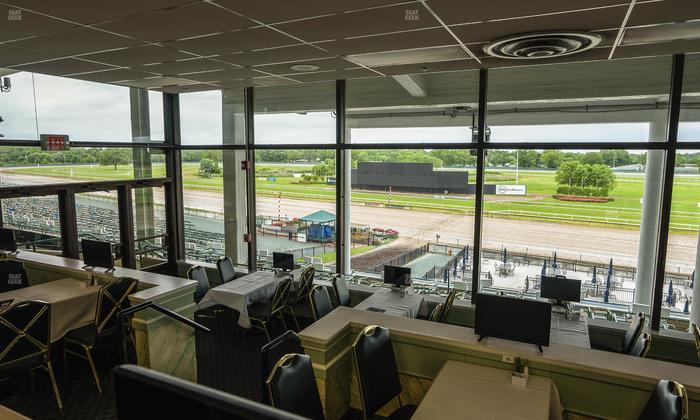 Monmouth Park - Section Dining Club Table 86 Seat View