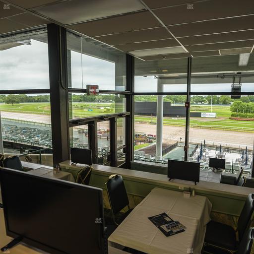 Monmouth Park - Section Dining Club Table 87 Seat View