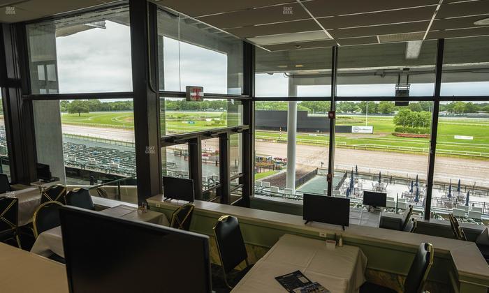 Monmouth Park - Section Dining Club Table 87 Seat View