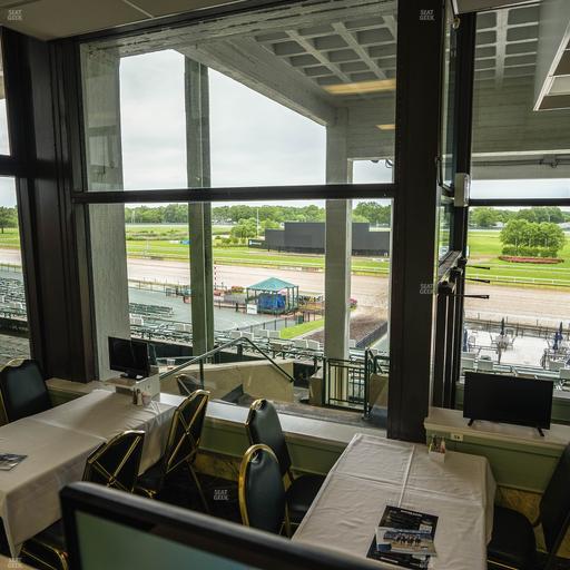 Monmouth Park - Section Dining Club Table 88 Seat View