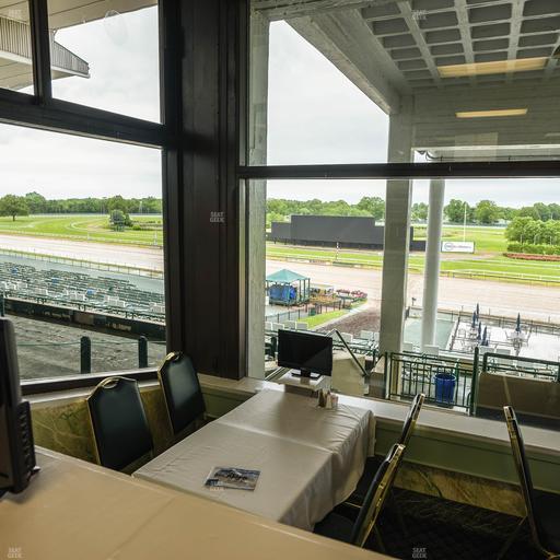 Monmouth Park - Section Dining Club Table 89 Seat View