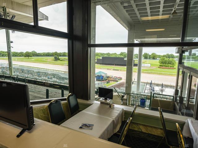 Monmouth Park - Section Dining Club Table 89 Seat View
