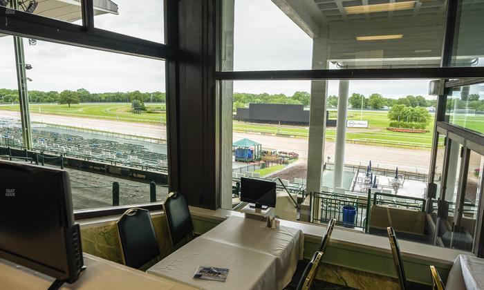 Monmouth Park - Section Dining Club Table 89 Seat View