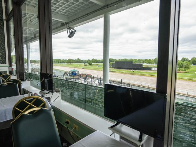 Monmouth Park - Section Dining Club Table 9 Seat View