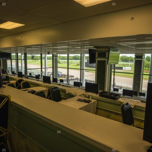 Monmouth Park - Section Dining Club Table 90 Seat View