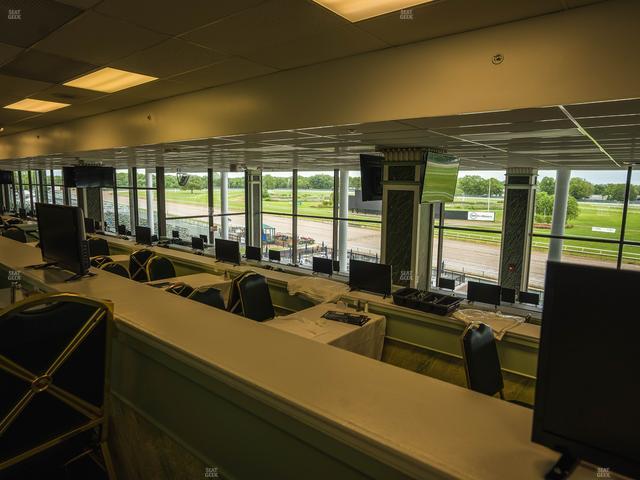 Monmouth Park - Section Dining Club Table 90 Seat View