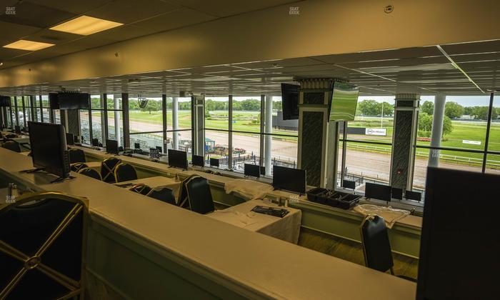 Monmouth Park - Section Dining Club Table 90 Seat View