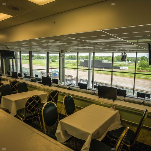 Monmouth Park - Section Dining Club Table 91 Seat View