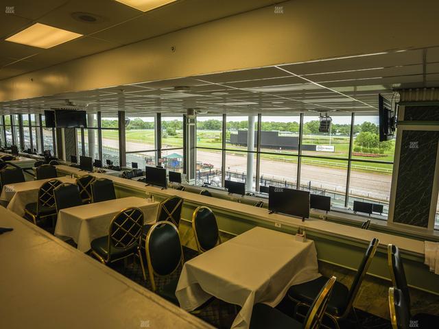 Monmouth Park - Section Dining Club Table 91 Seat View
