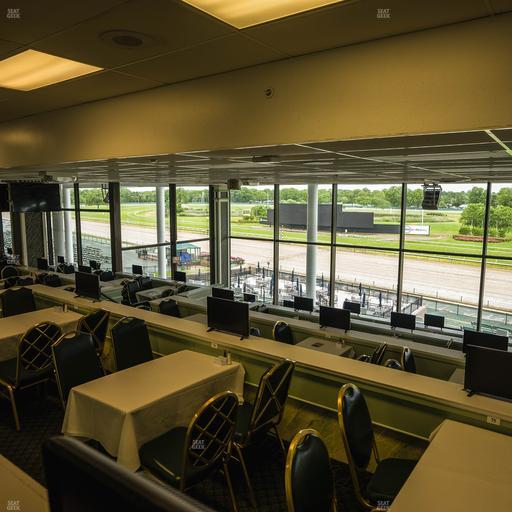 Monmouth Park - Section Dining Club Table 92 Seat View