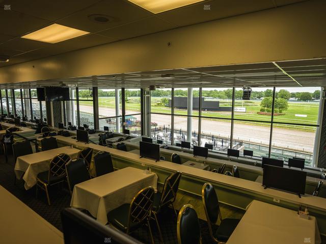 Monmouth Park - Section Dining Club Table 92 Seat View