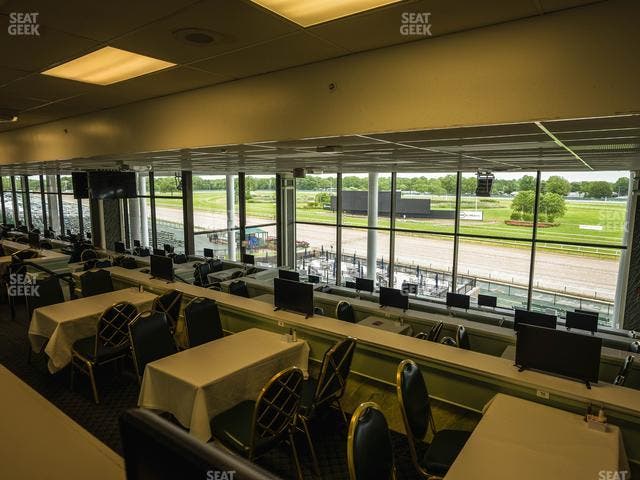 Monmouth Park - Section Dining Club Table 92 Seat View