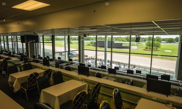 Monmouth Park - Section Dining Club Table 92 Seat View