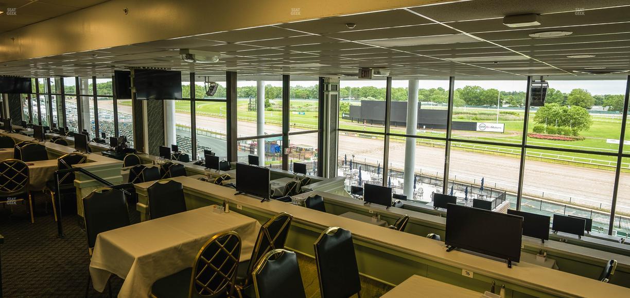 Monmouth Park - Section Dining Club Table 93 Seat View