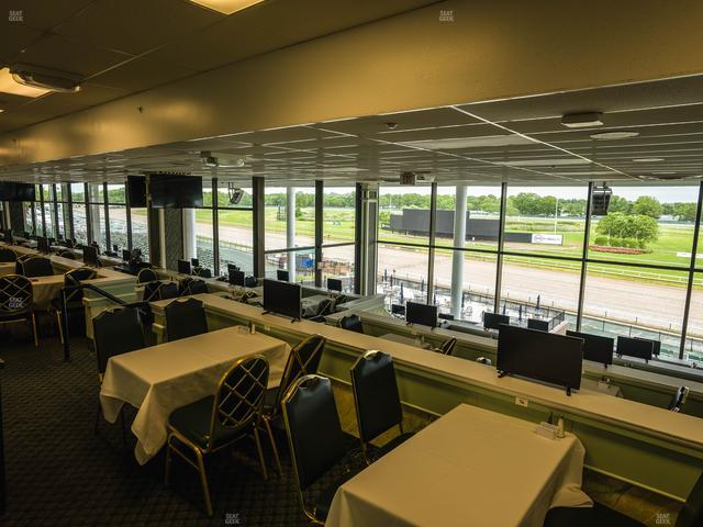 Monmouth Park - Section Dining Club Table 93 Seat View