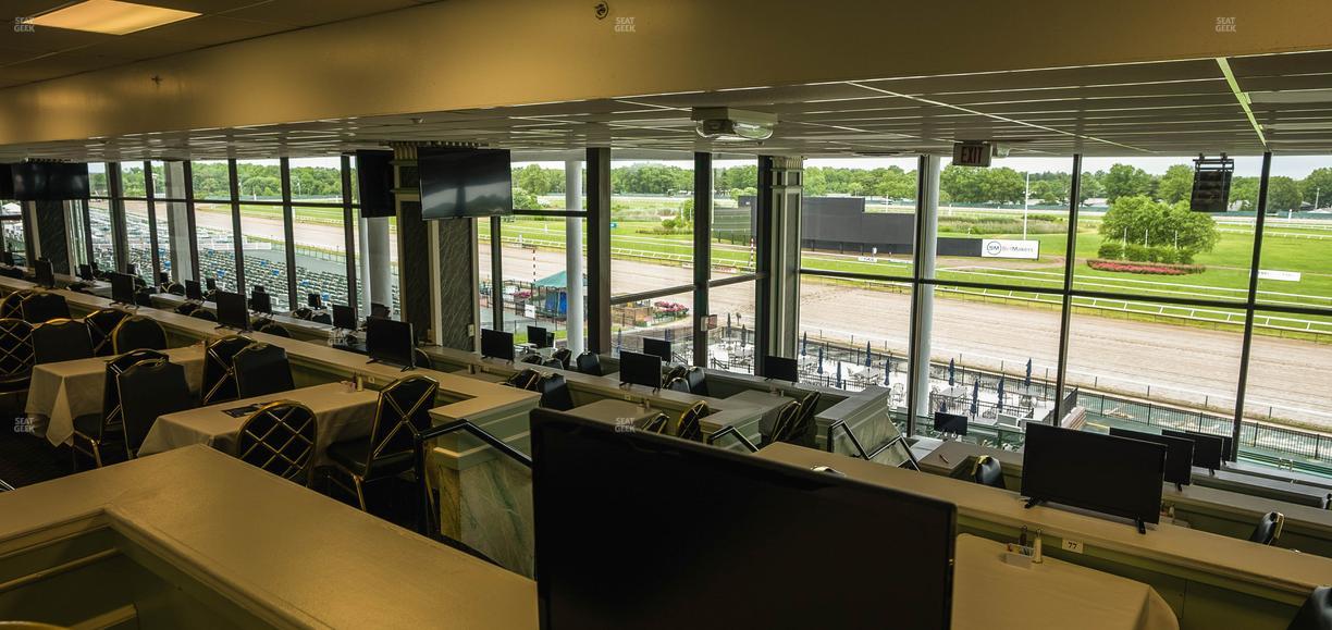 Monmouth Park - Section Dining Club Table 94 Seat View