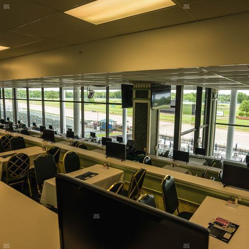 Monmouth Park - Section Dining Club Table 95 Seat View