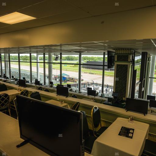 Monmouth Park - Section Dining Club Table 96 Seat View