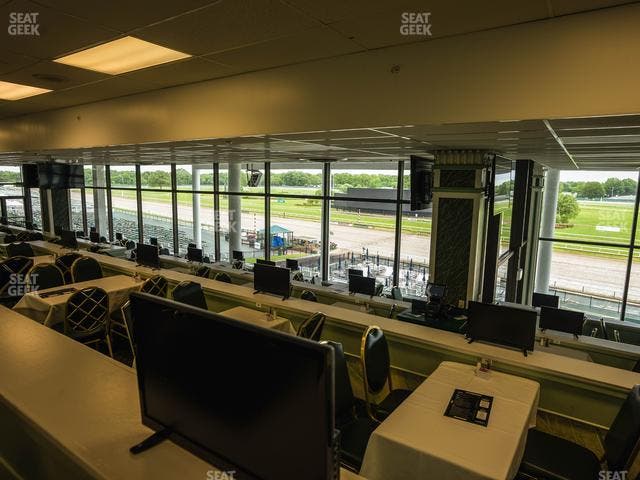 Monmouth Park - Section Dining Club Table 96 Seat View
