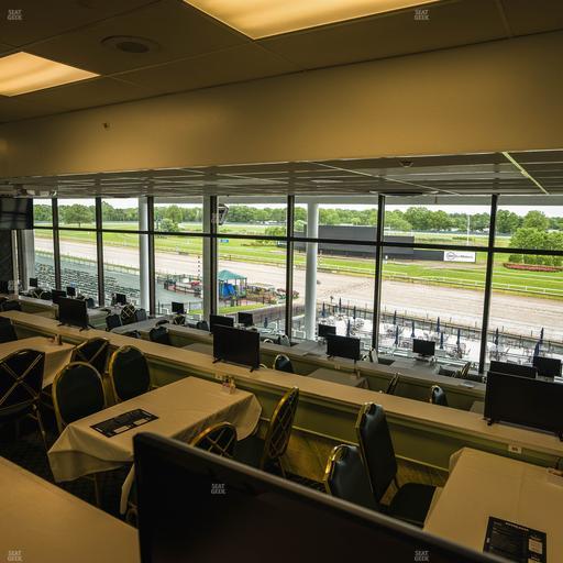 Monmouth Park - Section Dining Club Table 97 Seat View