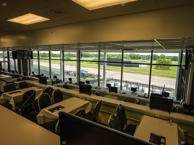 Monmouth Park - Section Dining Club Table 97 Seat View