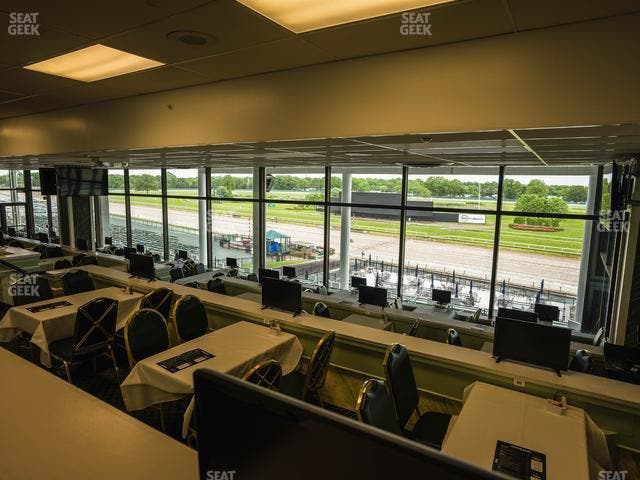 Monmouth Park - Section Dining Club Table 97 Seat View